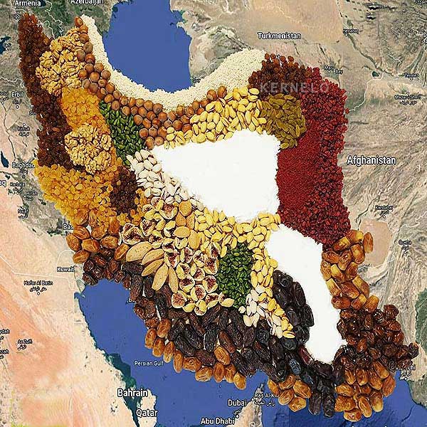خشکبار عمده بازار کرنلو ناتس کالا صادرات wholesale nuts export iran map 