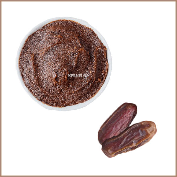 طرز تهیه خمیر خرما کرنلو برند محصولات خرما ارگانیک خرما شاهانی date paste supplier