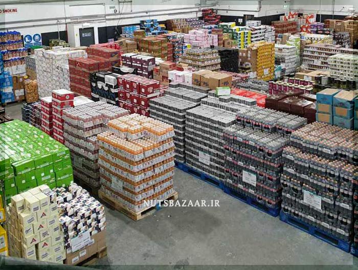 قیمت روز انواع مواد غذایی در بازار بنکداری صادرات ناتس بازار خرما خشکبار برنج