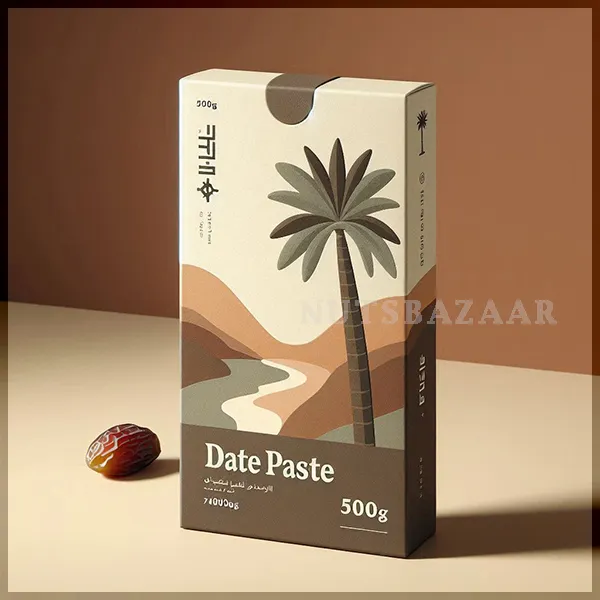 خمیر خرما بسته بندی date paste